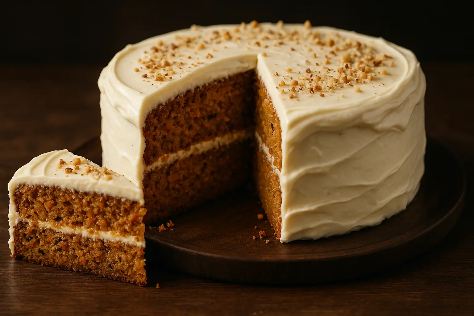Recette du carrot cake moelleux et son glaçage cream cheese